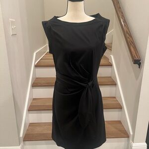 Diane Von Furstenberg Black Dress Size 10